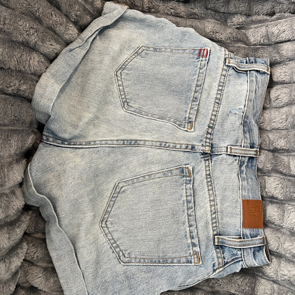 BDG Light Blue Jean Shorts